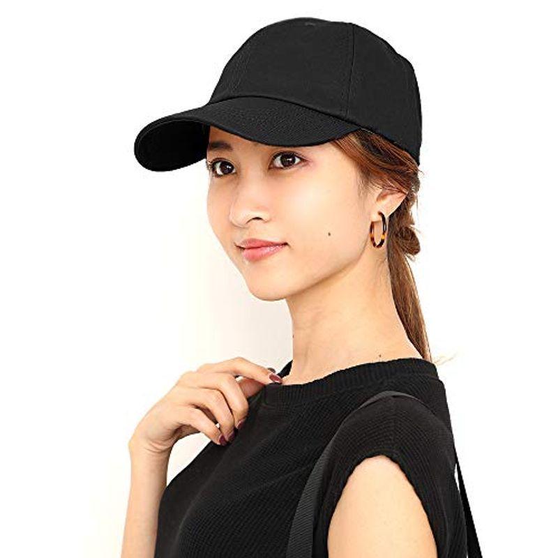 Join K キャップ レディース 帽子 春夏 おしゃれ Uvカット シンプル コットン ベースボールキャップ 野球帽 無地 ブラック Bukapzp9uu Www Familyontour De