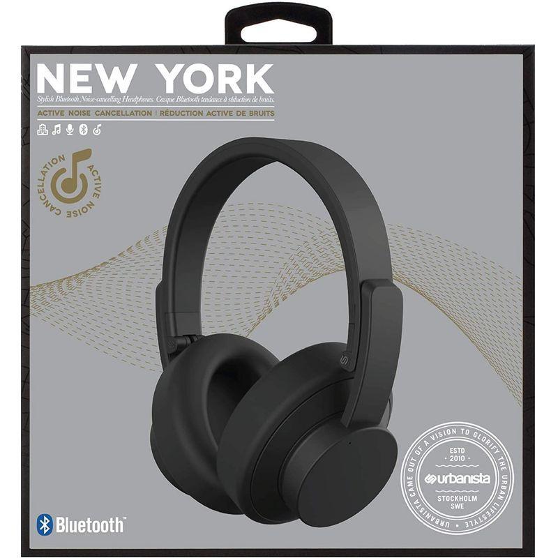 URBANISTA アーバニスタ New York ノイズキャンセリング ワイヤレス ヘッドフォンBluetooth 最大25時間の再生時間 アーバニスタ New York ノイズキャンセリング ワイヤレス ヘッドフォンBluetooth 最大25時間の再生時間