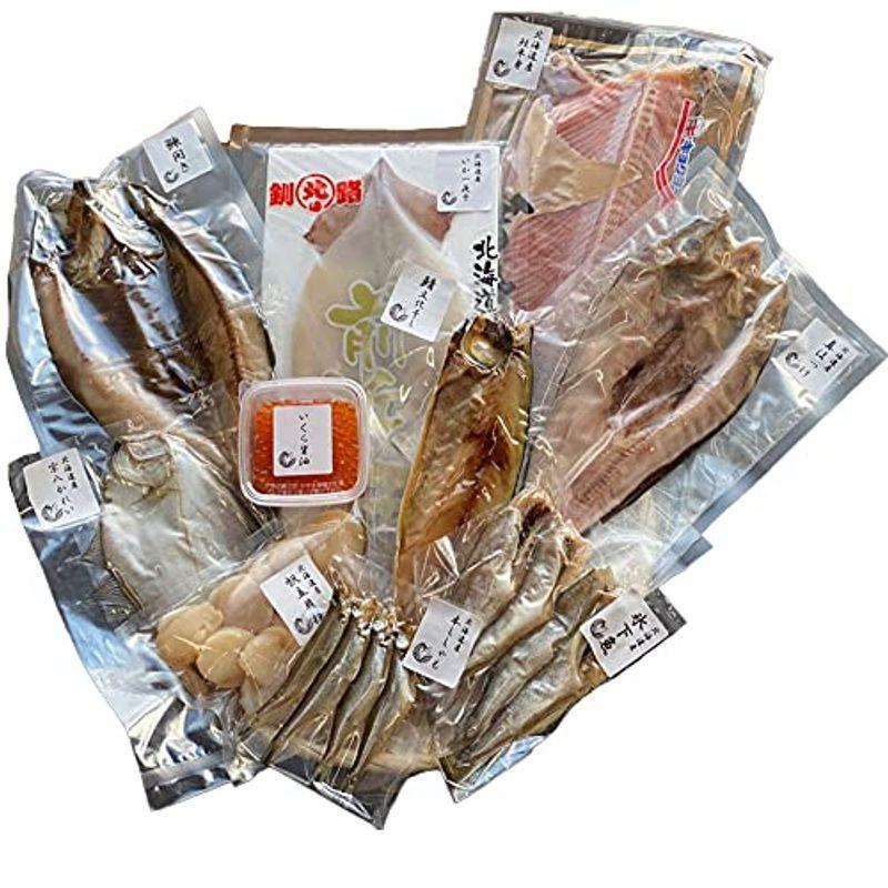 最大61 オフ 海の幸10点腹袋 復興 復興袋10点入真ほっけ開き 宗八カレ サバ半身 イカ一夜干し 開きニシン 本ししゃもメス 生干こまい お刺身 ホタテ