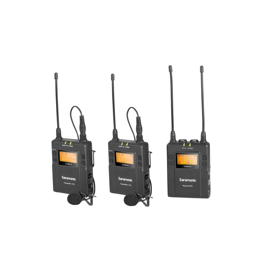 Saramonic (サラモニック) UwMIC9 Kit2 UHFデュアルチャンネル超小型