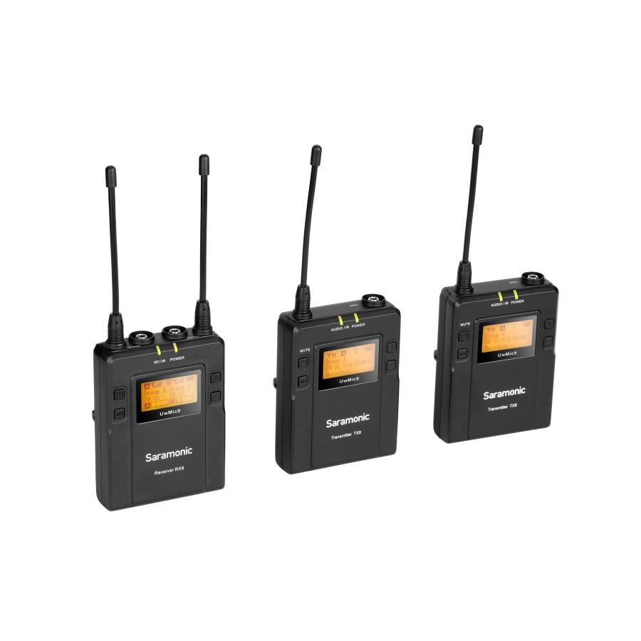 Saramonic (サラモニック) UwMIC9 Kit2 UHFデュアルチャンネル超小型