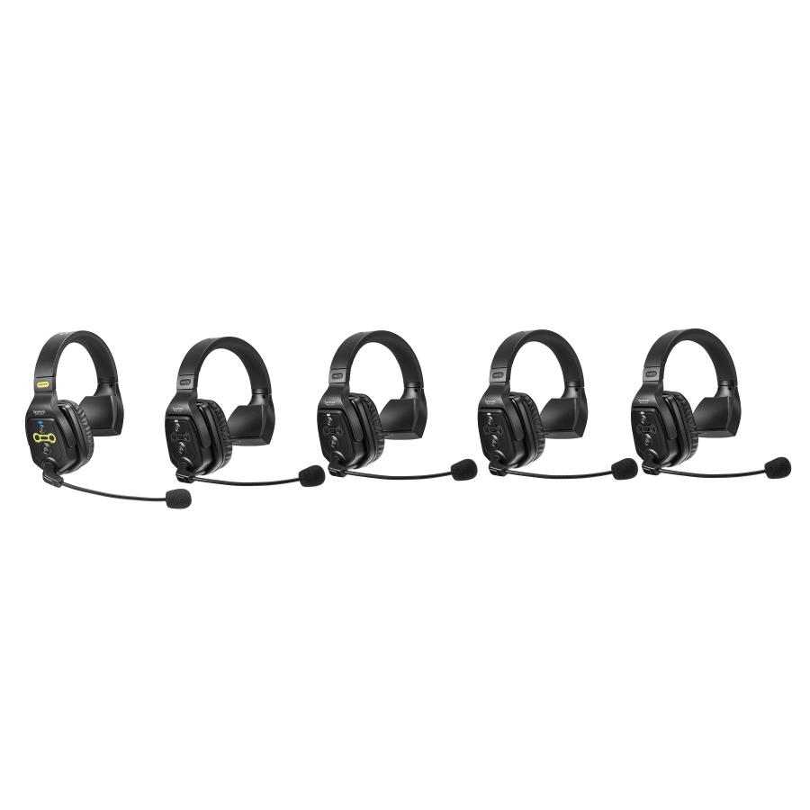 Saramonic (サラモニック) WiTalk WT5S 1.9G Full-Duplex ワイヤレスインカムセット（5名同時通話・片耳）国内正規品の画像