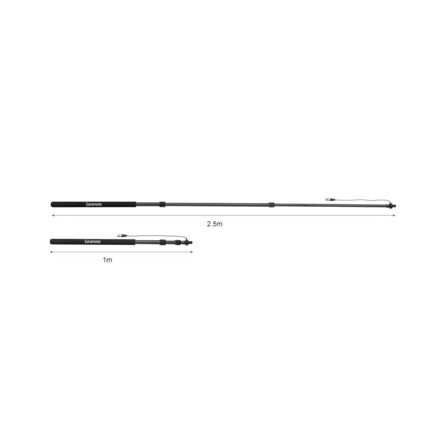 Saramonic (サラモニック) Boompole Lite 3段式 カーボンファイバー
