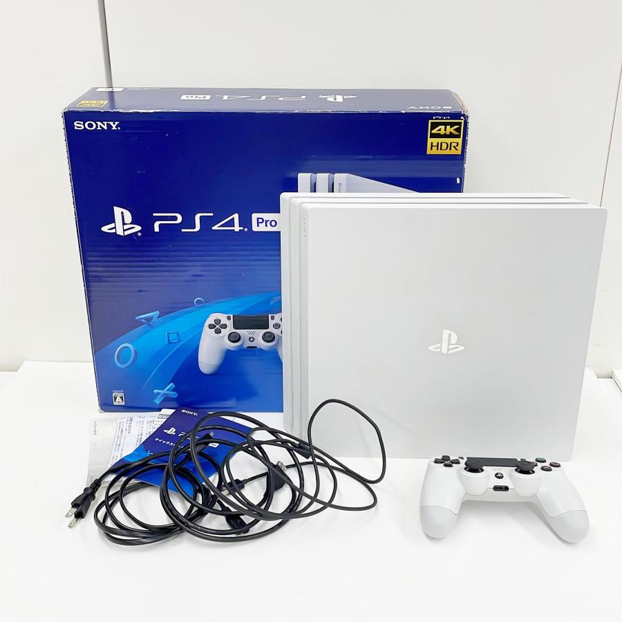 一部予約販売中 PS4Pro 1TB グレイシャー・ホワイト 1TB (CUH-7200BB02 