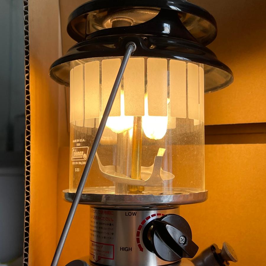 限定モデル中古ーきれいな ランタン コールマン ランタン 282.285