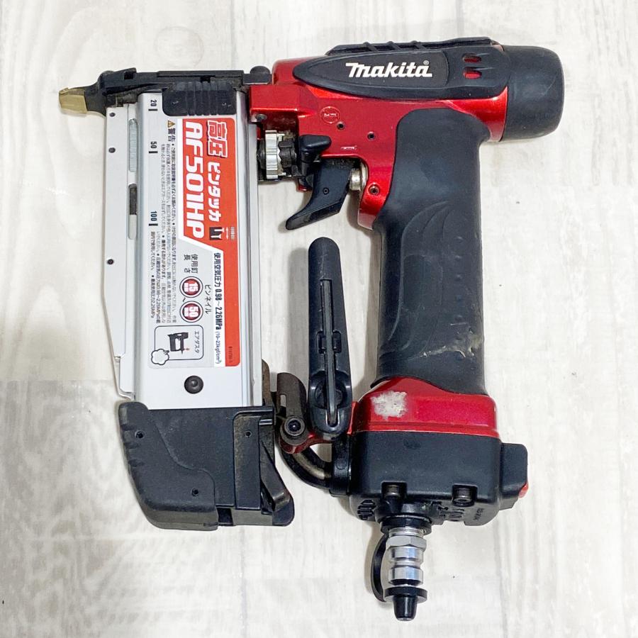 マキタ AF501HP 50mm高圧ピンタッカ エアダスタ付 : 合資会社