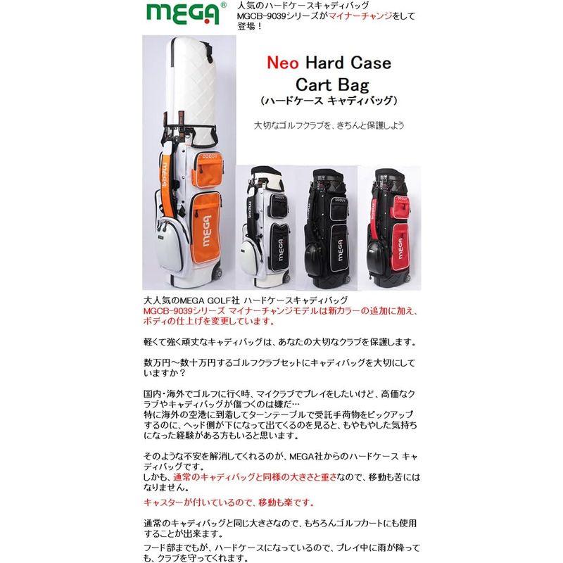 【早い者勝ち】 新 メガゴルフ社 軽量 ネオ ハードケース キャディバッグ キャスター付き MGCB-9039 (ブラック/ブラック) 【8213153365】(29890円)