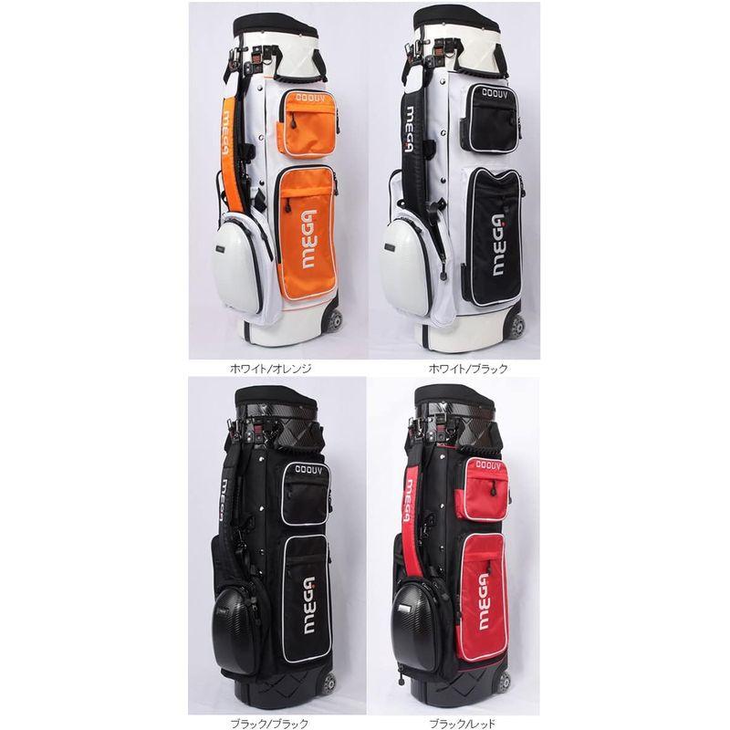【早い者勝ち】 新 メガゴルフ社 軽量 ネオ ハードケース キャディバッグ キャスター付き MGCB-9039 (ブラック/ブラック) 【8213153365】(29890円)