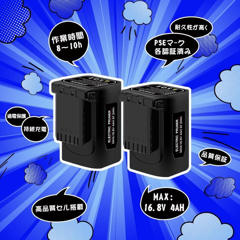 SWANSOFT 電動剪定バサミ 切断径35MM 充電式剪定鋏 トリガー連動機能付き 16.8V/4Aリチウム電池搭載 果樹剪定用 PSE認 電動剪定バサミ 切断径35MM 充電式剪定鋏 トリガー連動機能付き 8V/4Aリチウム電池搭載 果樹剪定用 PSE認 また