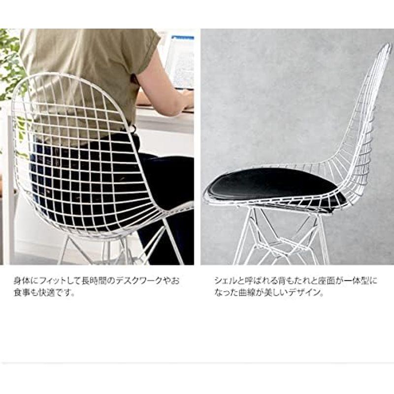 イームズ ワイヤーチェア ワイヤーメッシュチェア DKR PCK