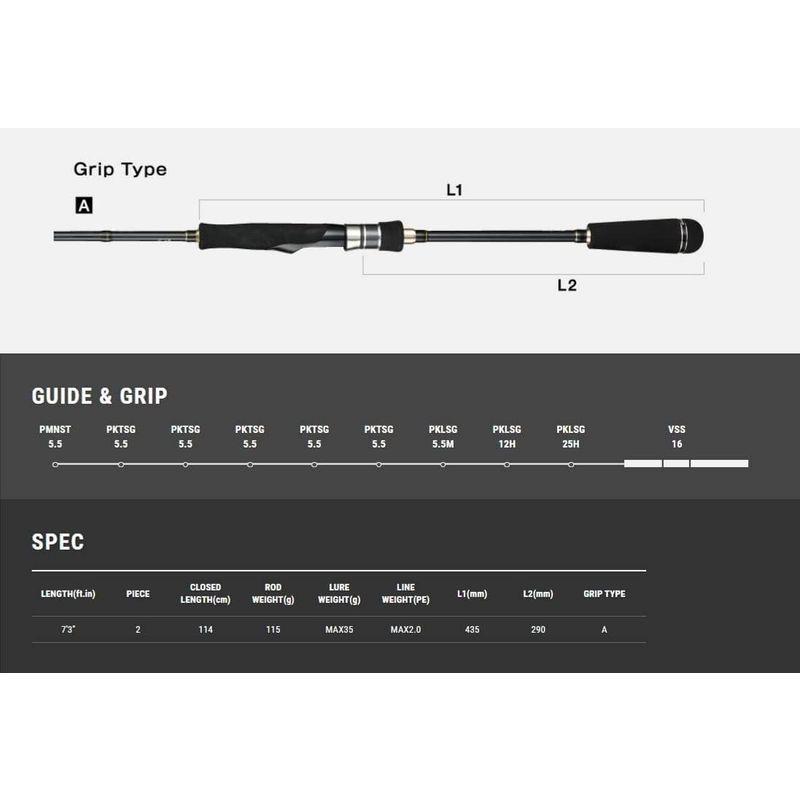 お得，新作】 テイルウォーク(Tailwalk) ロッド ボートゲーマー SSD