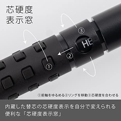 ぺんてる シャープペン スマッシュ 0.3mm Q1003-1N ブラック｜watari-store｜05