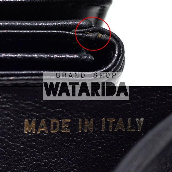 CHANEL シャネル 財布 ヴィンテージ キャビアスキン Wホック