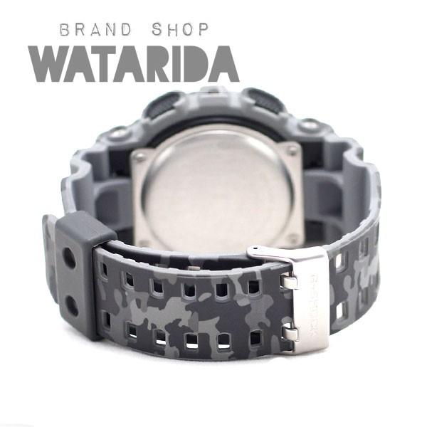 カシオ 腕時計 G-SHOCK BIGCASE GD-120CM グレー ウッドランドカモ 箱