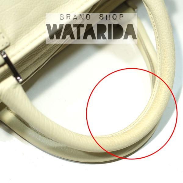 ロエベ アマソナ 36 アイボリー カデナ・保存袋付 送料無料｜watarida710｜04