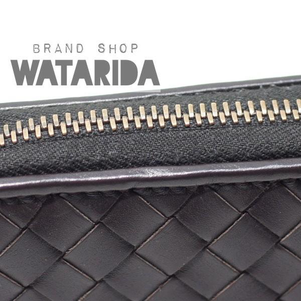 【美品】ボッテガヴェネタ コインケース ラウンドファスナー イントレチャート BOTTEGA VENETA ボッテガ ヴェネタ コインケース イントレ