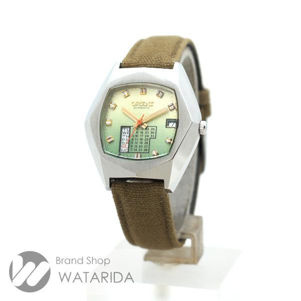 ORIENT オリエント 腕時計 アンティーク 万年カレンダー 7528-3050  