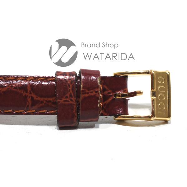 GUCCI グッチ 腕時計 3000.2.L SS GP Qz ゴールド文字盤 【送料