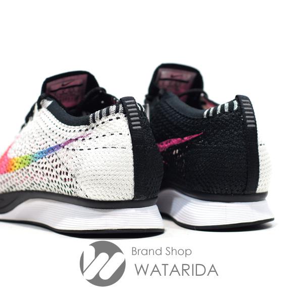 NIKE ナイキ スニーカー FLYKNIT RACER BETRUE 902366 100 US10.5(WMNS 
