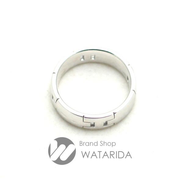 HERMES エルメス 指輪 ヘラクレスリング プチモデル WG750 #57 国内