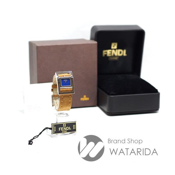 FENDI ゴールド クォーツ腕時計 箱付き FENDI フェンディ 腕時計 ジャイロ クオーツウォッチ 5010L 回転
