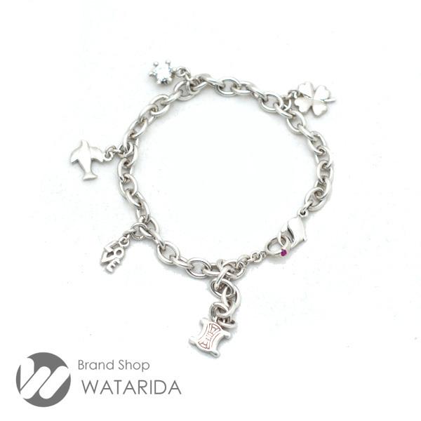 セリーヌ CELINE ブレスレット マカダムモチーフブレスレット SV925 