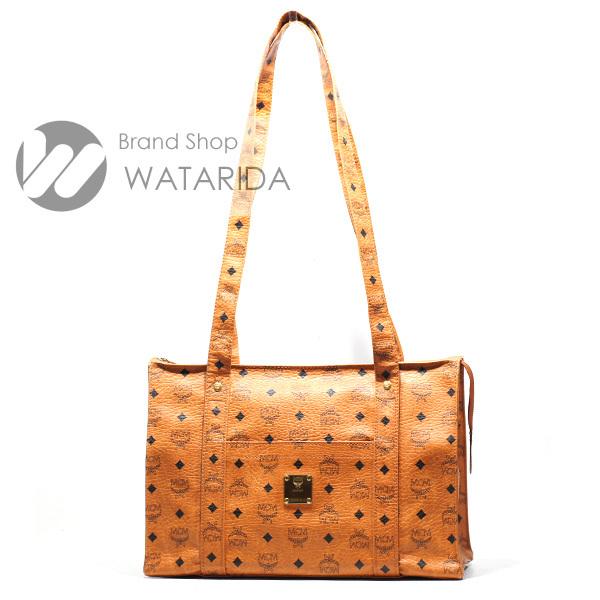 MCM エムシーエム ヴィンテージ ショルダー バッグ ロゴパターン