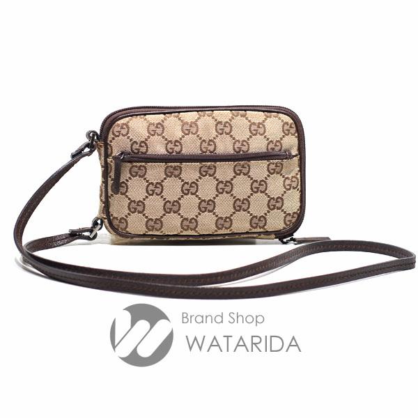 GUCCI ミニバッグ　ポーチ GUCCI グッチ GGキャンバス ミニバッグ 巾着 ポーチ