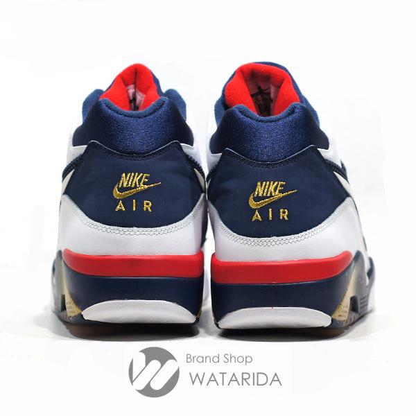 ナイキ NIKE スニーカー AIR FORCE 180 310095 100 オリンピック WHITE NAVY 箱付 送料無料｜watarida710｜04