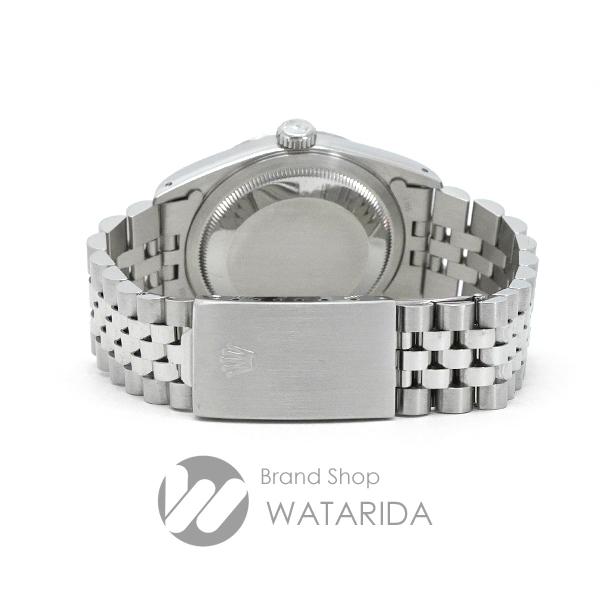 デイトジャスト ロレックス ROLEX 16234 S番 横穴 SS WG 黒文字