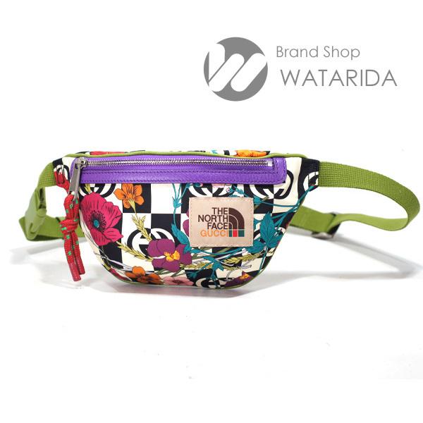 【美品】グッチ ×ノースフェイス ベルトバッグ ウエストバッグ ボディバッグ GUCCI （新品・未使用品）グッチ THE NORTH FACE ノースフェイス