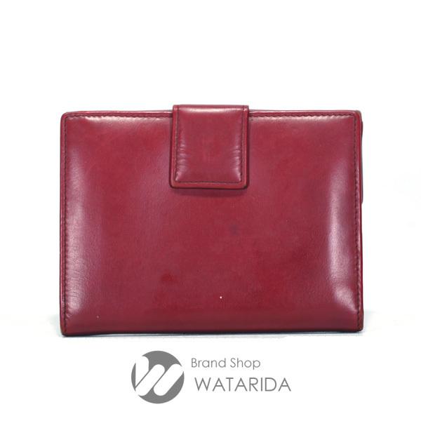 PRADA プラダ 財布 Wホック ウォレット M523 ボルドー PORPORA