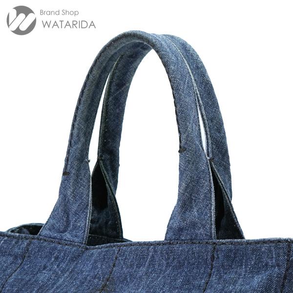 PRADA（プラダ） バッグ カナパ トートバッグ B1877B デニム カード