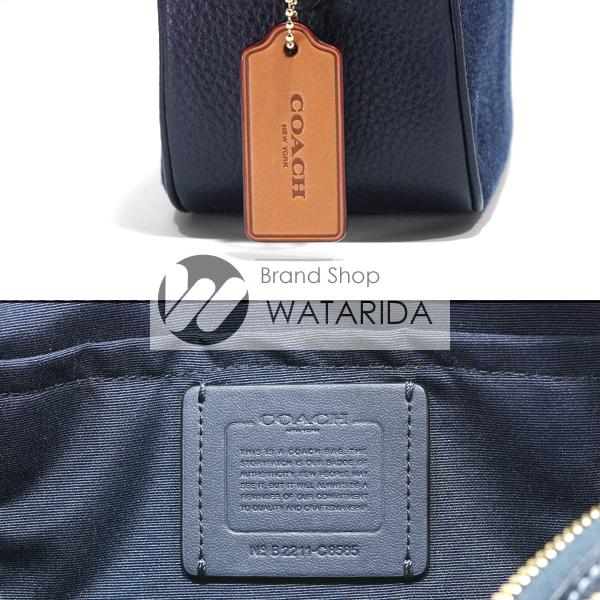 コーチ COACH ショルダー バッグ ジェス クロス ボディバッグ 2WAY デニム ブルー ネイビー ボルドー 保存袋付 送料無料｜watarida710｜05