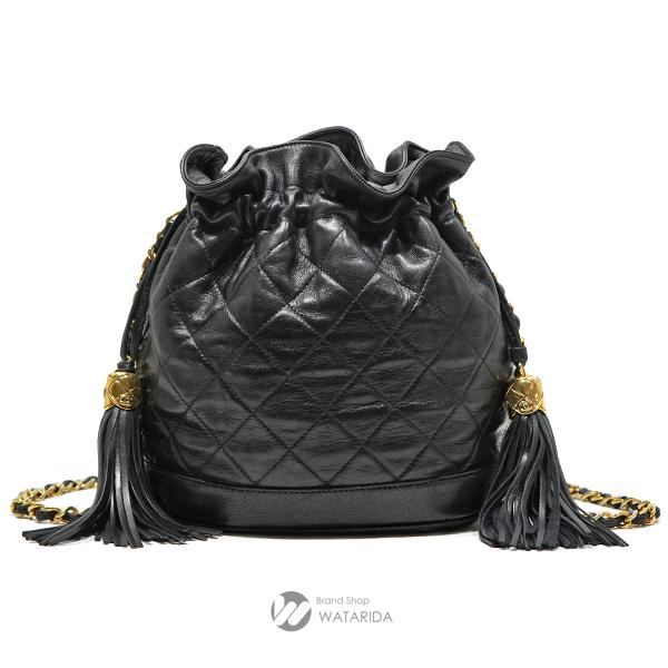 シャネル CHANEL バッグ マトラッセ フリンジ チェーン