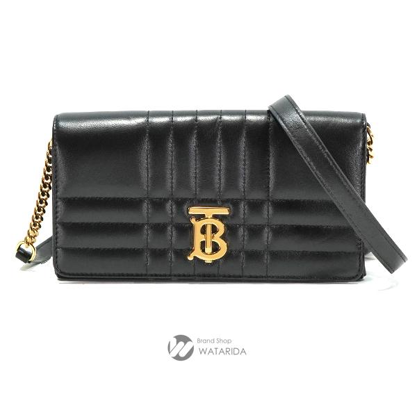 バーバリー BURBERRY 財布 TB ローラ 2Way ショルダー チェーン 