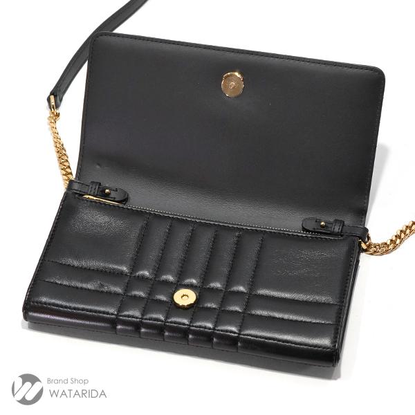 バーバリー BURBERRY 財布 TB ローラ 2Way ショルダー チェーン 