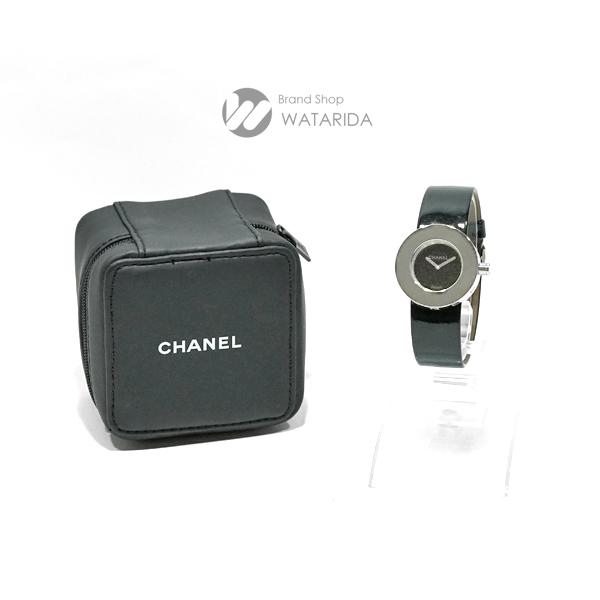 シャネル CHANEL 腕時計 ラ ロンド H0579 Qz SS パテント レザー  