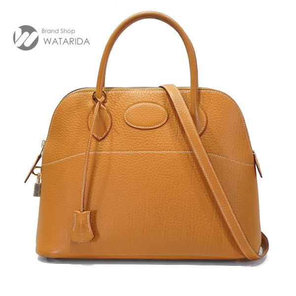 ボリード エルメス HERMES バッグ 31 □H刻印 フィヨルド ナチュラル