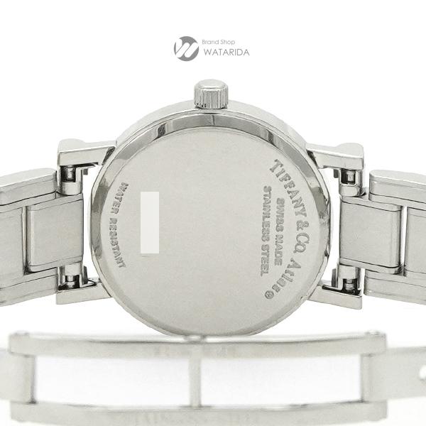 正規品【新品電池】Tiffany アトラス/動作品 デイト 人気モデル メンズ TIFFANY&Co. ティファニー Tiffany＆Co. 腕時計 アトラス Qz