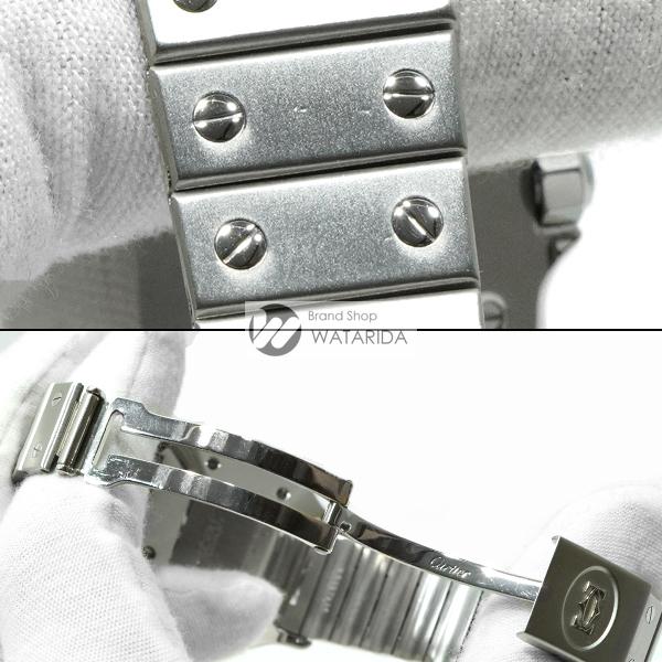 OH済！稀少！サントス ドゥ カルティエ メンズ時計【サントスカレ/ガルベLM】 カルティエ サントスガルベの腕時計（CARTIER）| 東京銀座の