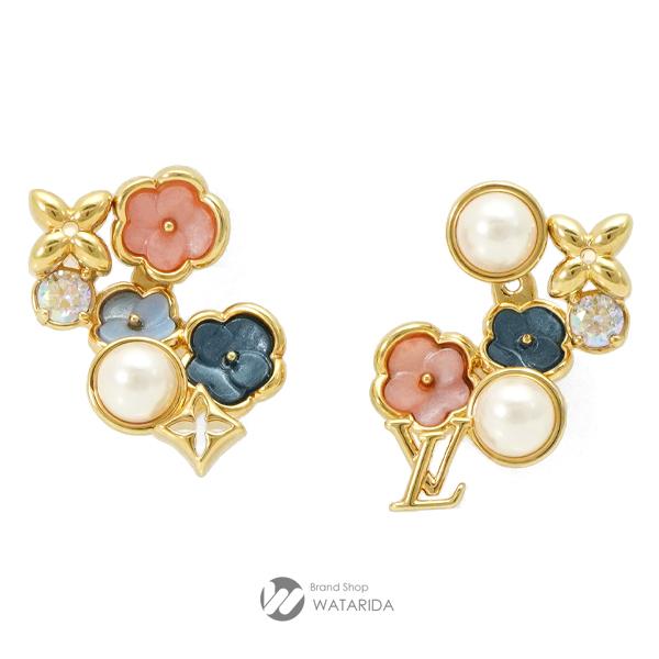 LOUIS VUITTON（ルイ・ヴィトン） ピアス LV ボタニカ M01642 GP