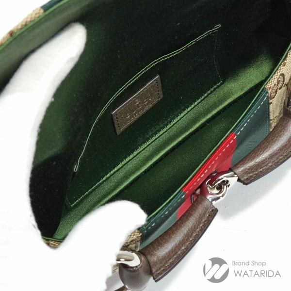 【最終値下げ】 グッチ　GUCCI ショルダーバッグ　GGキャンバス×レザー GGキャンバス 【数量限定セール】グッチ ショルダーバッグ