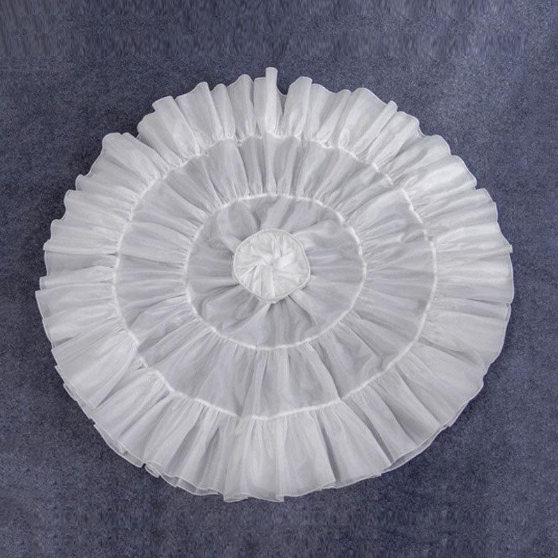 【値下げ】パニエ ホワイト ふわふわ Aライン コスチューム用小物 レディース ボリューム アップ lolita 文化祭 大人パニエ ふんわり |  | 01