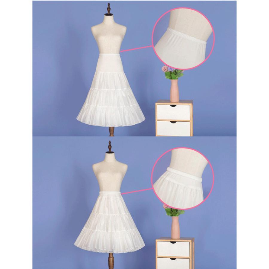 【値下げ】パニエ ホワイト ふわふわ Aライン コスチューム用小物 レディース ボリューム アップ lolita 文化祭 大人パニエ ふんわり |  | 09