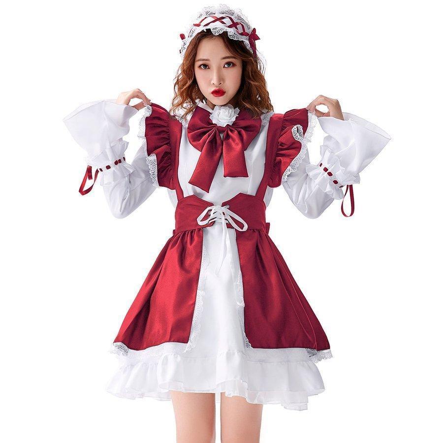 ハロウィーンHalloween　メイド服 エプロン ハロウィン万聖節子供 キッズ パーティー用仮装クリスマス演出服コスチュームコスプレクレ｜wataristore｜06