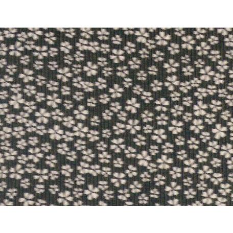 浴衣反物・古渡染・黒地桜柄(菊228)(gw0d01n) : ライフサポート 和太郎  