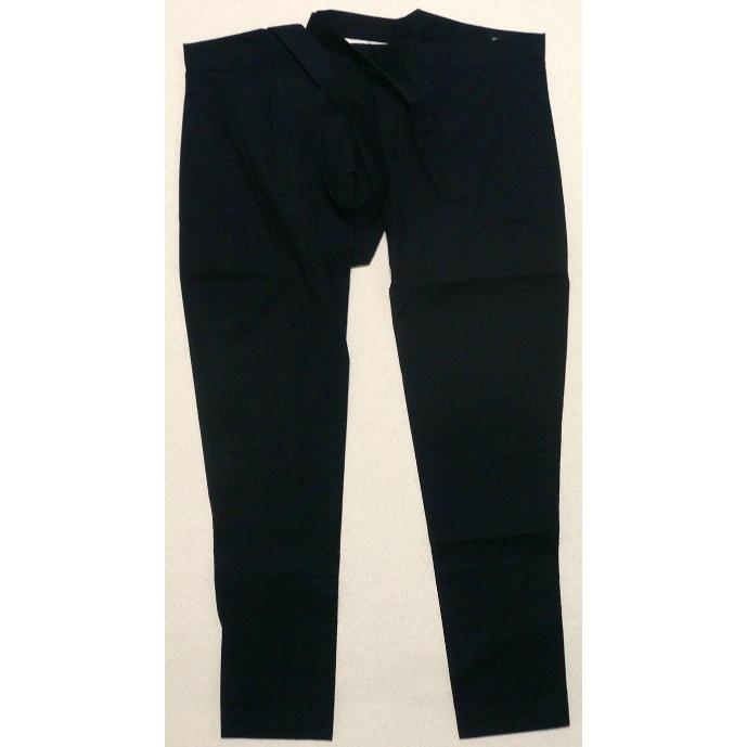 ストレッチ股引ヒモタイプ紺・ＳＳ/Ｓ/Ｍ/Ｌ