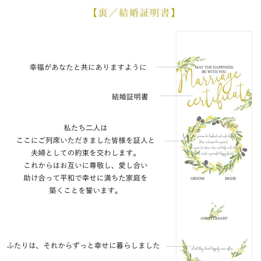 ウェルカムボード 結婚証明書 名入れ ウェディングドロップス 55名