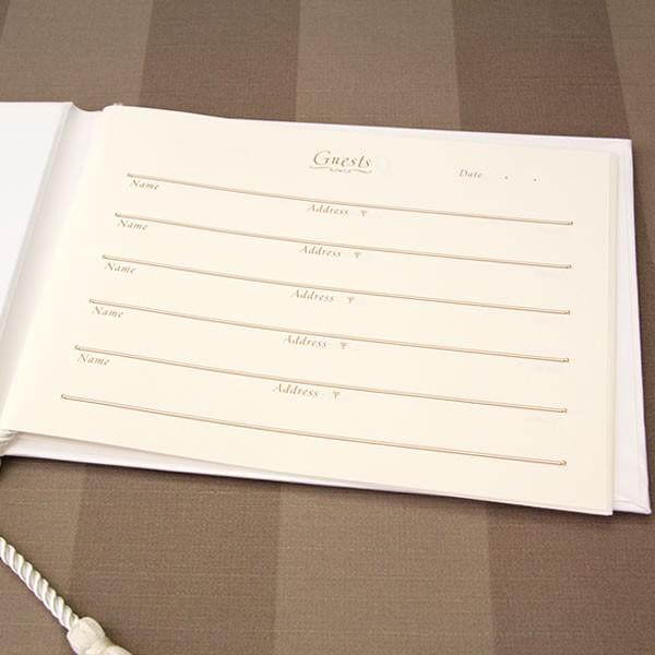 芳名帳 結婚式 バインダー 名前のみ おしゃれ ウェディング ゲストブック 受付 アラベスク ホワイトティアラ フェザーブルー ゲストブック あすつく Ewg 486 Watashistyleギフトと雑貨 通販 Yahoo ショッピング